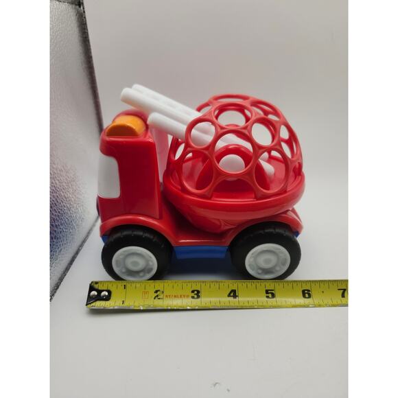 Oball Go Grippers Red Car Toy Baby Toddler Lightweight Easy Grip Vehicle 10940 - Picture 2 of 8